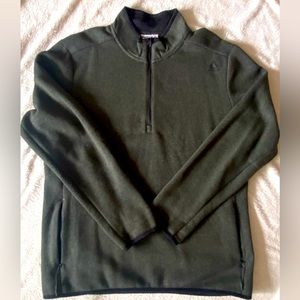 Reebok QUATER zip sweater size large